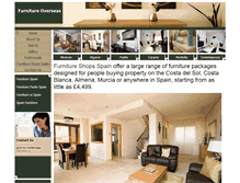 Tablet Screenshot of furnitureshops-spain.co.uk